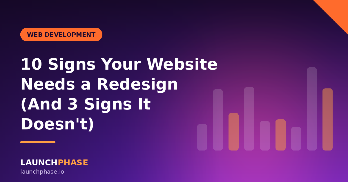10 Signs Your Website Needs a Redesign (And 3 Signs It Doesn't)